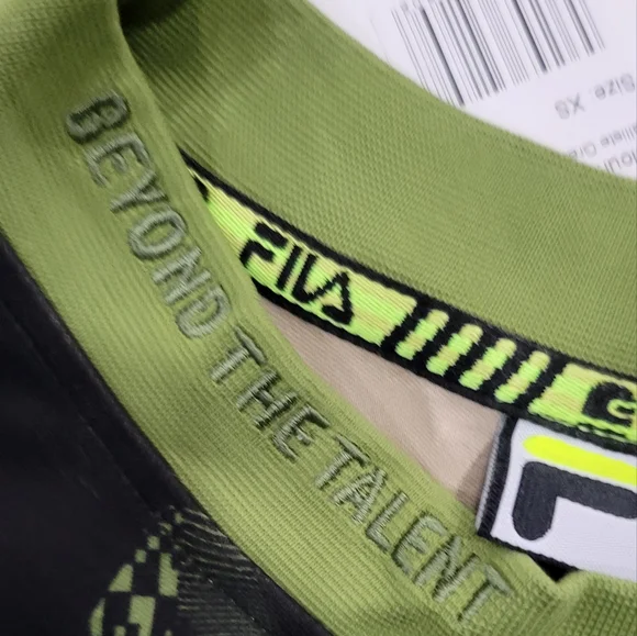 Fila VR46 Oversized Riders Academy Graphic Green T-Shirt Size XS - Picture 9 of 12